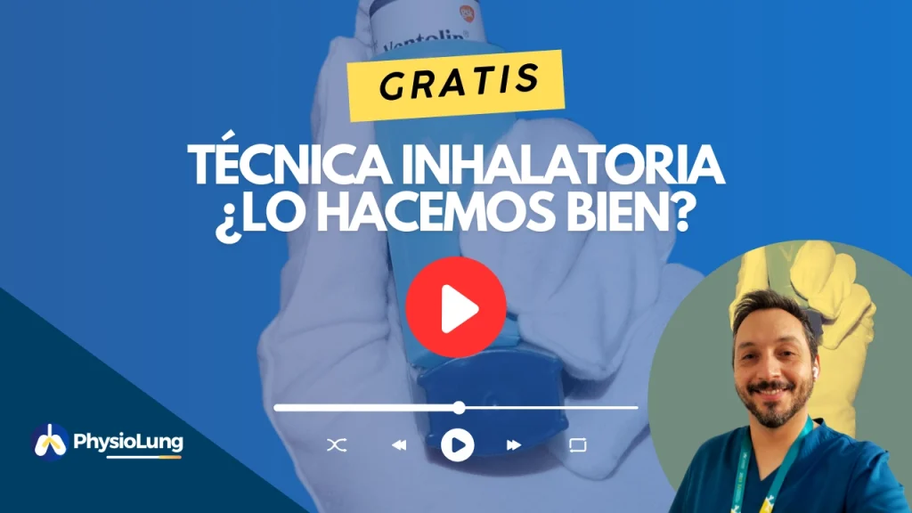 Técnica inhalatoria ¿lo hacemos bien?
