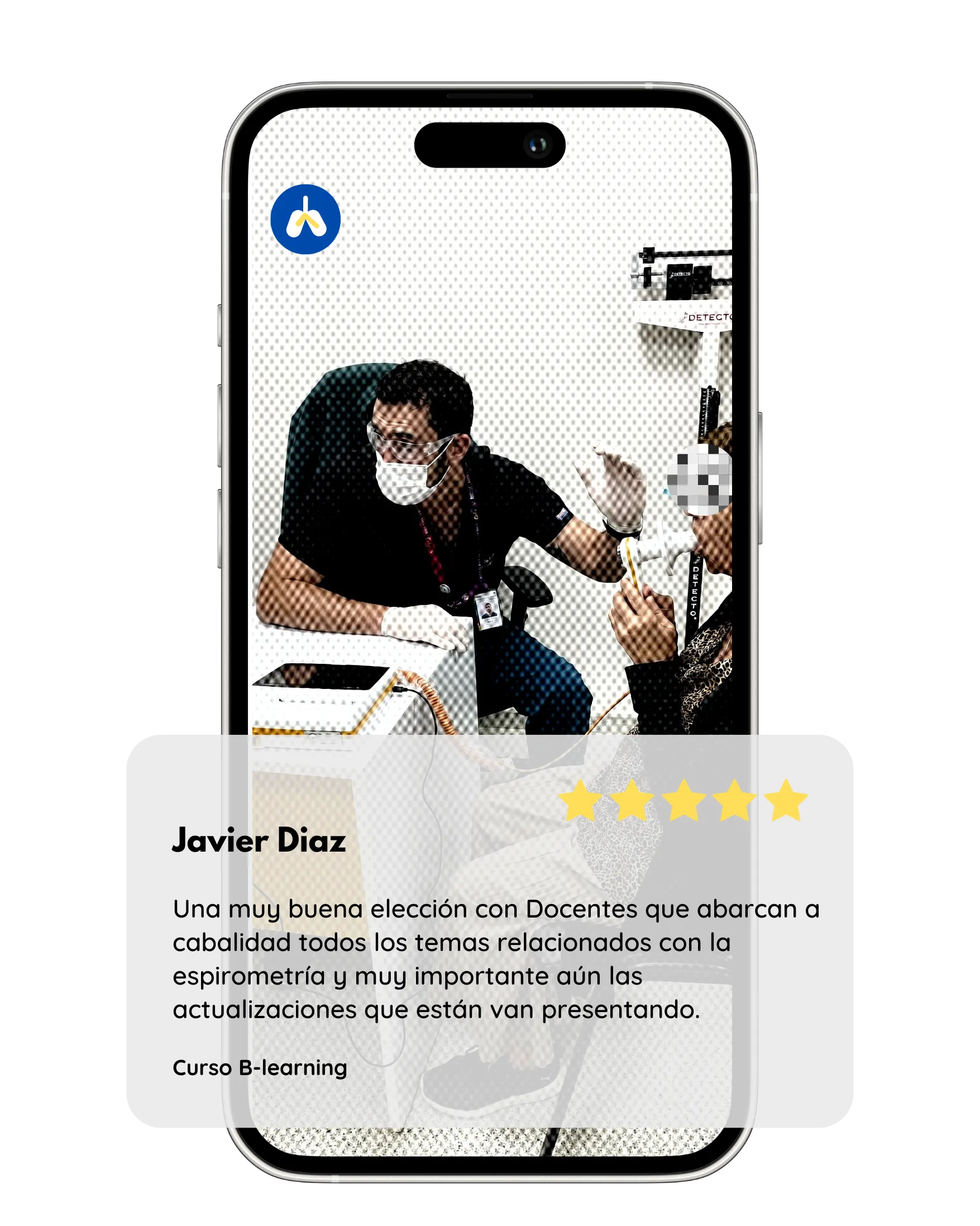 Experiencia B-Learning Physiolung